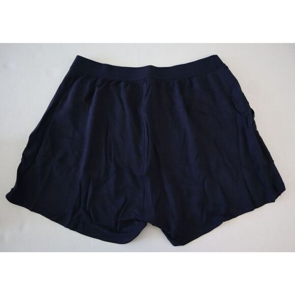 Jambys Unisex Sz 2XL Navy/Navy Soft Breathable Boxer Shorts w/Pockets - Picture 2 of 10